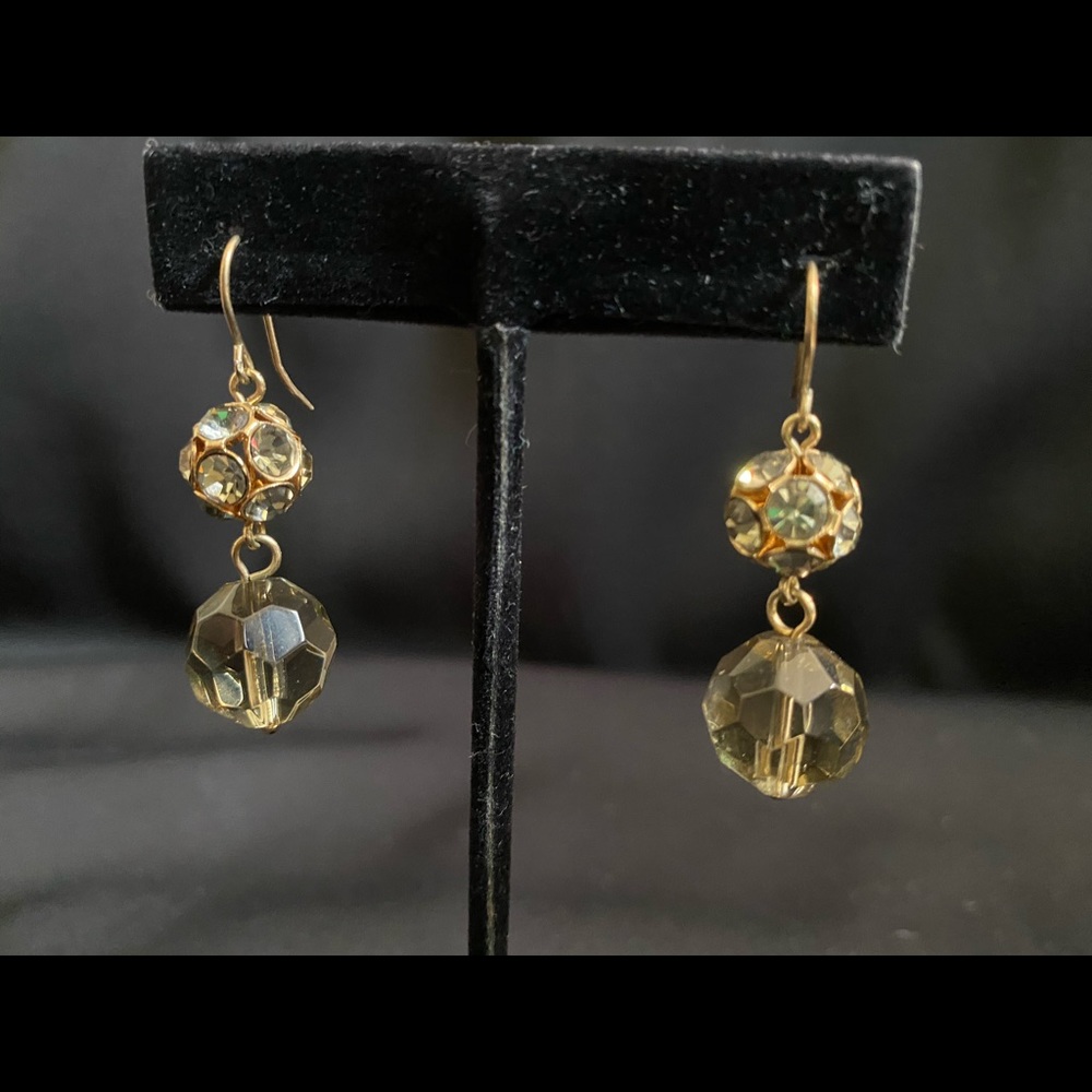 Ball dangle earrings